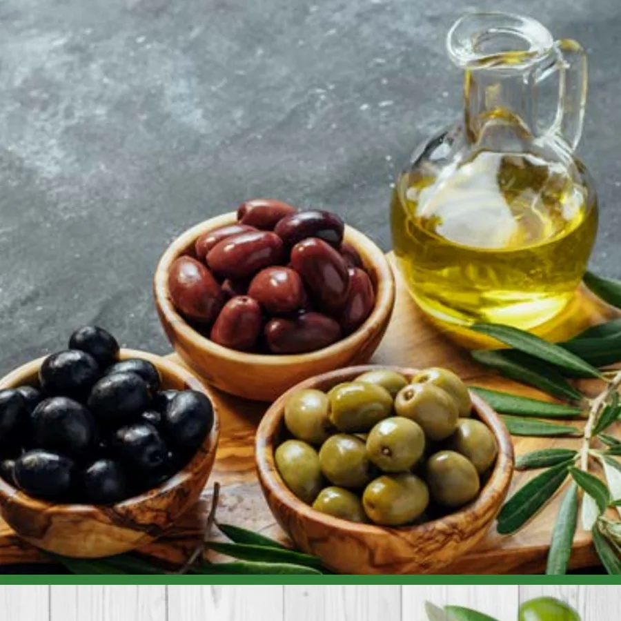 Olive nere e verdi